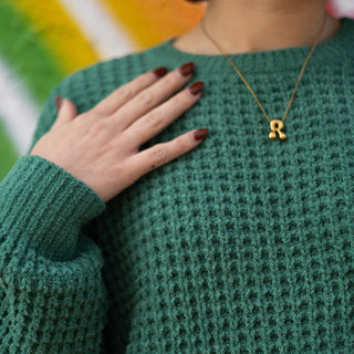 Green Cozy Chenille Top