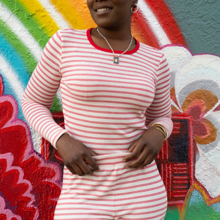 Night In Stripe Long Sleeve