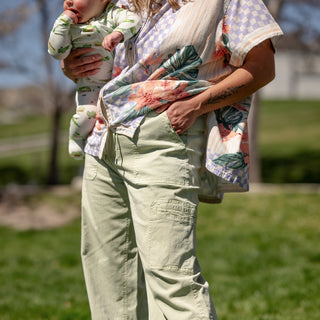 High Waist Wide Leg Pants