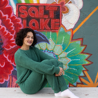 Green Cozy Chenille Top