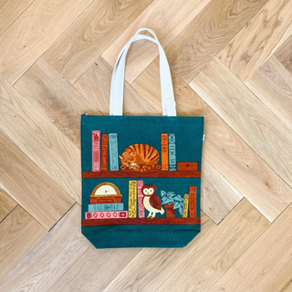 Book Club Owl Tote