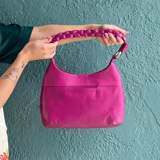 Cactus Flower Madison Leather Shoulder Bag