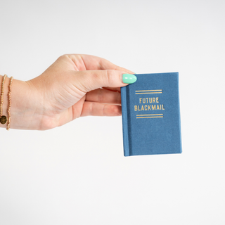 Future Blackmail Tiny NoteBook