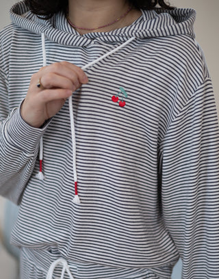 Striped Life is Sweet Hoodie