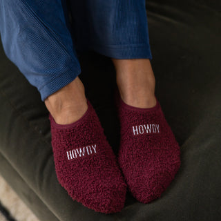 Red Cozy Sock