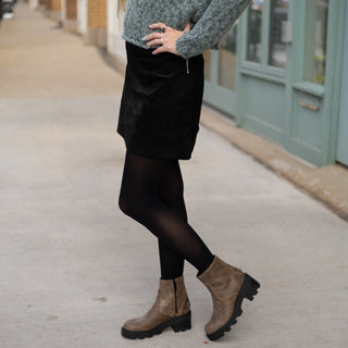 Ciera Suede Skirt