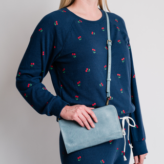 Karina Convertible Wristlet Chambray