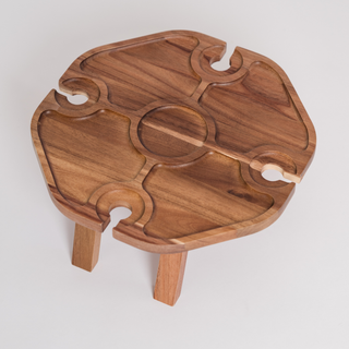 Mesavino Portable Wine Table Box
