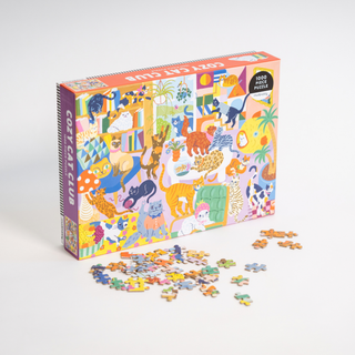 Puzzle Cozy Cat Club