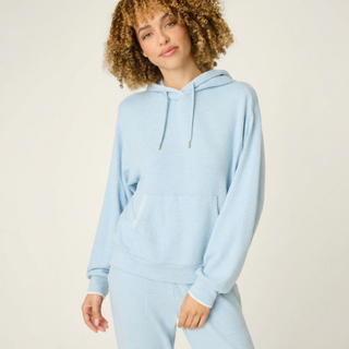 Western Blooms Dream Blue Hoodie