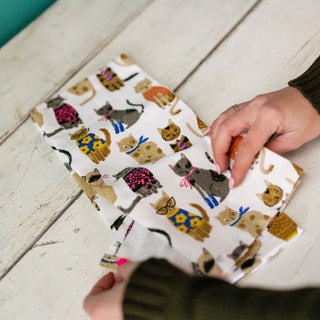 Feline Fine Tea Towel