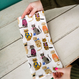 Feline Fine Tea Towel