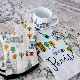 Meet Me in Paris Oven Mitt